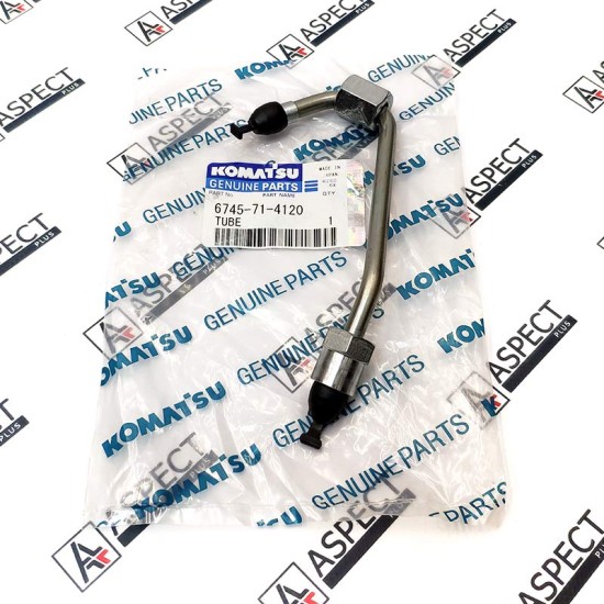 Fuel Injection Pipe Komatsu 6745-71-4120 AFM Fuel Injection Pipe Komatsu 6745-71-4120 AFM