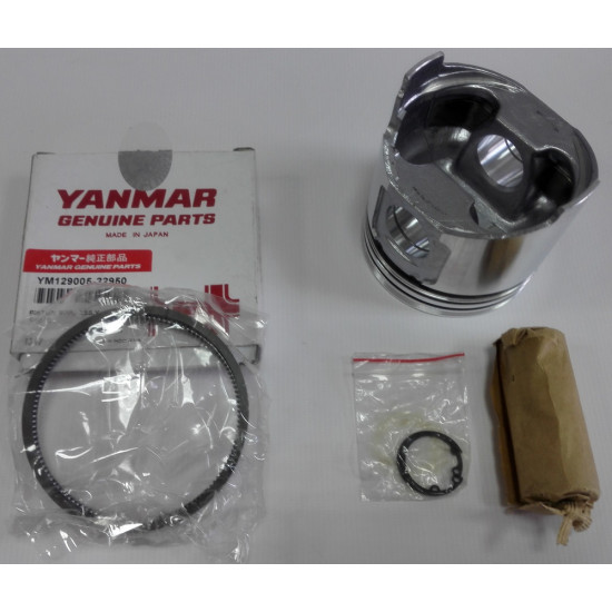 Piston Kit (piston, pin, ring, snap ring) Yanmar 129001-22081 YANMAR Piston Kit (piston, pin, ring, snap ring) Yanmar 129001-22081 YANMAR