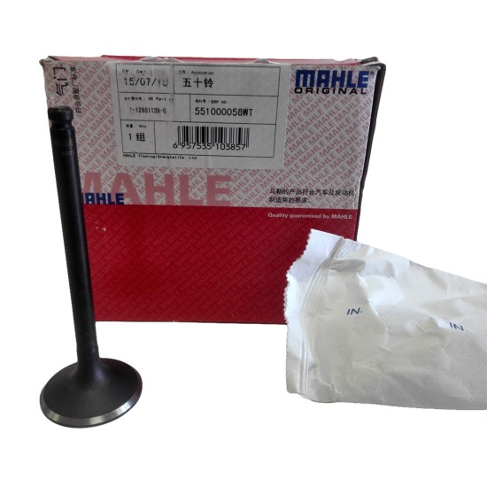 Inlet Valve Isuzu 1125511390 MAHLE Inlet Valve Isuzu 1125511390 MAHLE