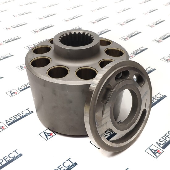Cylinder block and Valve plate Right Bosch Rexroth R902041931 SKS Cylinder block and Valve plate Right Bosch Rexroth R902041931 SKS