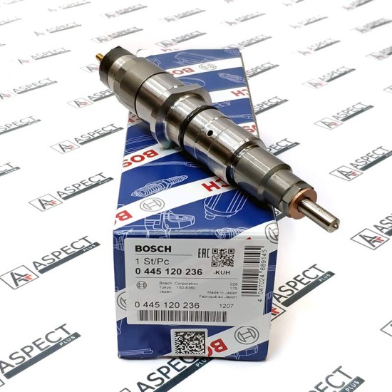 Fuel Injector 0445120236 Bosch 6BT5.9, QSL, C125 Genuine Fuel Injector 0445120236 Bosch 6BT5.9, QSL, C125 Genuine