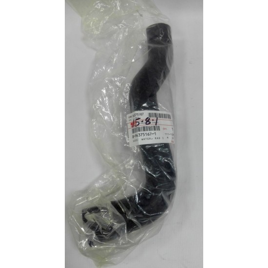 Hose bypass Isuzu 8943751671 Genuine Hose bypass Isuzu 8943751671 Genuine