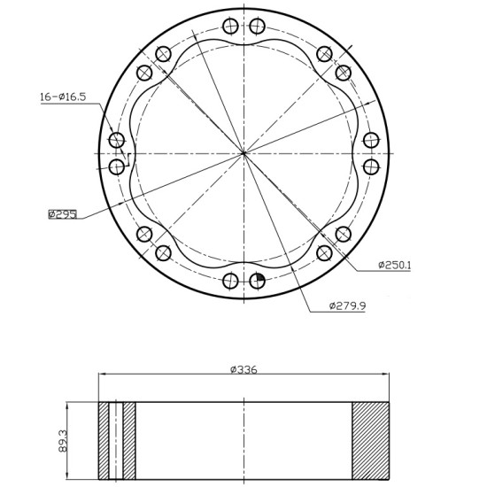 Stator Poclain Hydraulic MS35, MSE35 AFM
