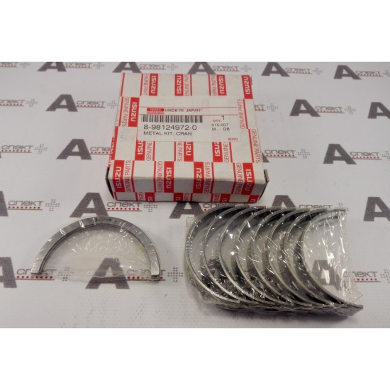 Crankshaft Bearings Set Isuzu 8944147421 Genuine Crankshaft Bearings Set Isuzu 8944147421 Genuine