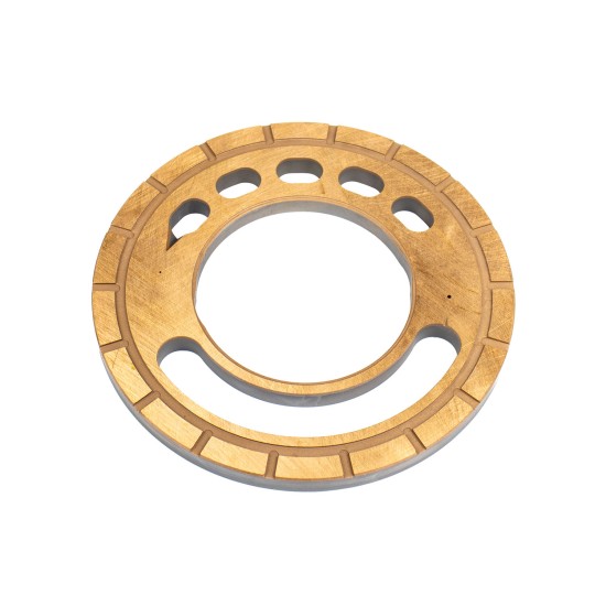 Valve plate Right Vickers PVH98, PVH106 2 short eyebrow grooves SKS Valve plate Right Vickers PVH98, PVH106 2 short eyebrow grooves SKS