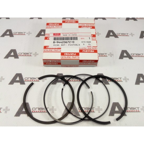 Piston Ring +0,25 Isuzu 8944206720 Genuine Piston Ring +0,25 Isuzu 8944206720 Genuine