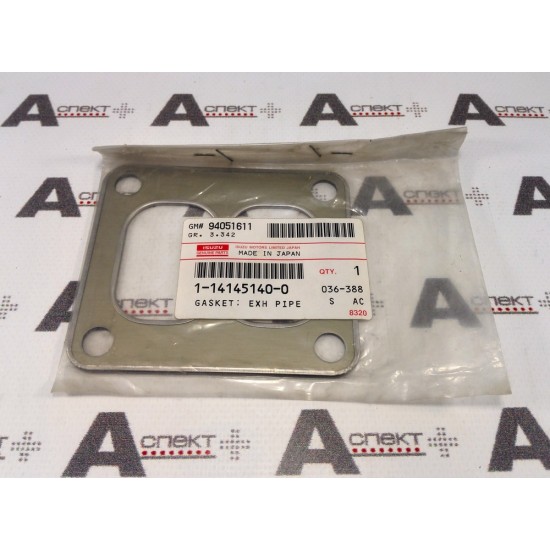 Turbocharger Gasket Isuzu 1141451400 Genuine Turbocharger Gasket Isuzu 1141451400 Genuine
