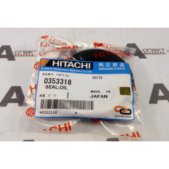 Oil Seal Hitachi 0353318 HITACHI Oil Seal Hitachi 0353318 HITACHI