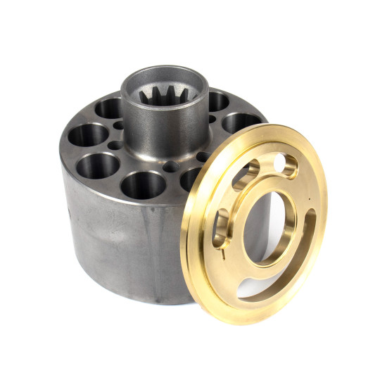 Cylinder block and Valve plate Right Caterpillar 884-1101 884-4401 SKS Cylinder block and Valve plate Right Caterpillar 884-1101 884-4401 SKS