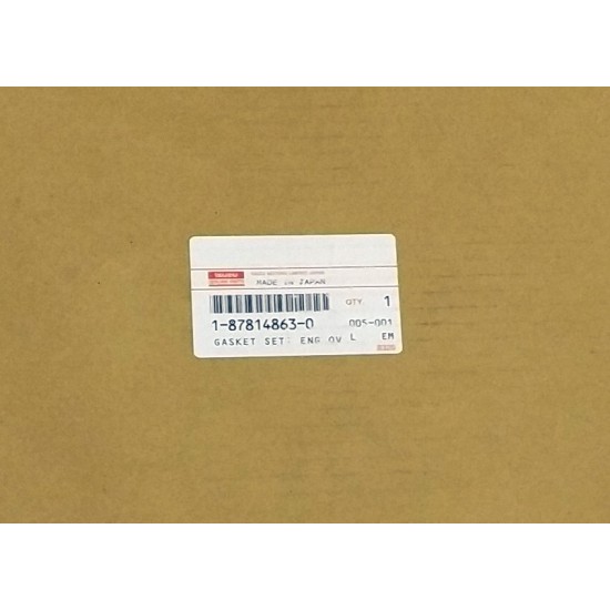 Engine gasket Set Isuzu 1878148630 Genuine