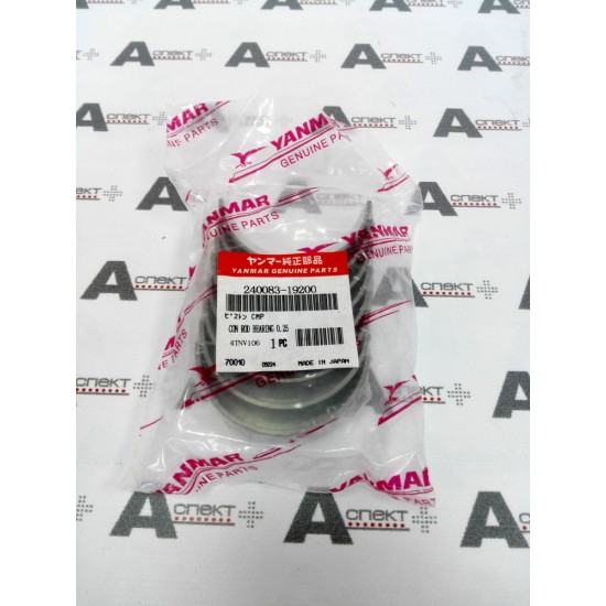 Connecting Rod Bearing Set +0,25 Yanmar 123900-23610 YANMAR Connecting Rod Bearing Set +0,25 Yanmar 123900-23610 YANMAR