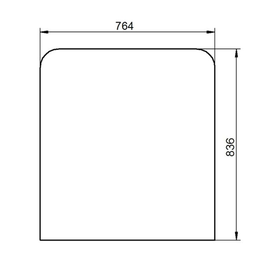 Glass JCB JHN0178 AFM Glass JCB JHN0178 AFM
