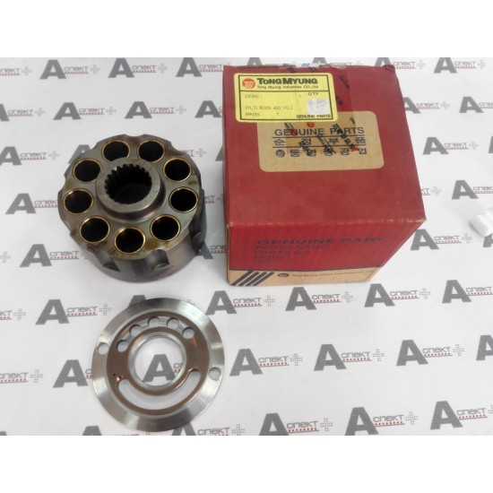 Cylinder block and Valve plate Right Hitachi 2042059+2044793 HITACHI Cylinder block and Valve plate Right Hitachi 2042059+2044793 HITACHI