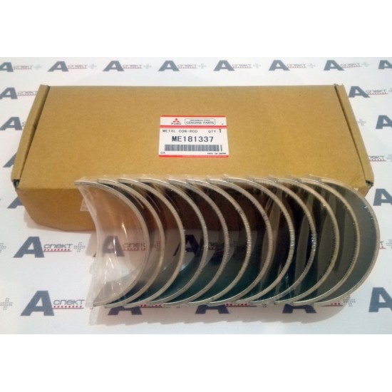 Connecting Rod Bearing Set Mitsubishi ME181337 MITSUBISHI Connecting Rod Bearing Set Mitsubishi ME181337 MITSUBISHI