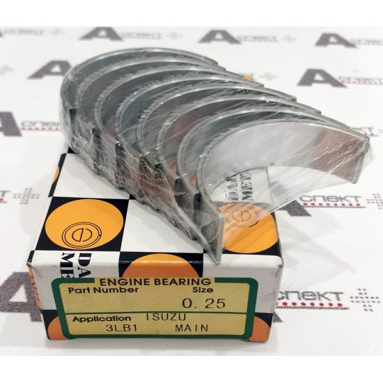 Crankshaft Bearings Set +0,25 Isuzu 8970395820 AFM Crankshaft Bearings Set +0,25 Isuzu 8970395820 AFM