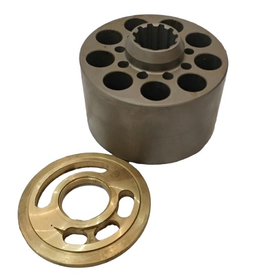 Cylinder block and Valve plate Left Kawasaki XJBN-01047 HANDOK Cylinder block and Valve plate Left Kawasaki XJBN-01047 HANDOK