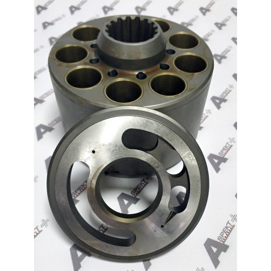 Cylinder block and Valve plate Left Kawasaki 0451002 HANDOK Cylinder block and Valve plate Left Kawasaki 0451002 HANDOK