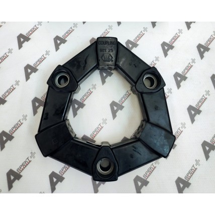 Coupling assembled (bolt) 25A YCC