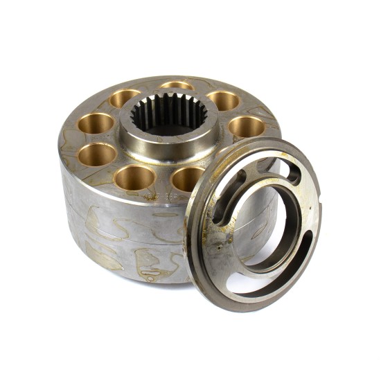 Cylinder block and Valve plate Right Kayaba LQP0023 HANDOK Cylinder block and Valve plate Right Kayaba LQP0023 HANDOK