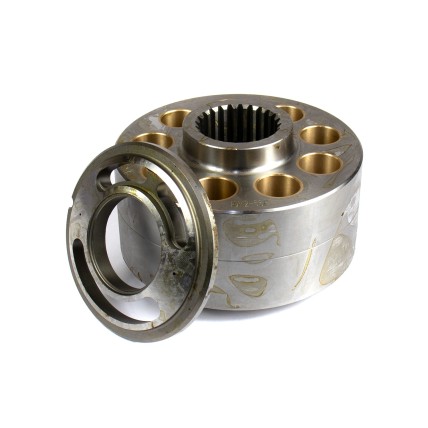 Cylinder block and Valve plate Left Kayaba LQP0024 HANDOK