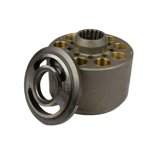 Cylinder block and Valve plate Left Kawasaki XJBN-00009 HANDOK Cylinder block and Valve plate Left Kawasaki XJBN-00009 HANDOK